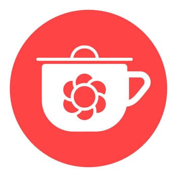 Baby potty vector glyph icon. Graph symbol for children and newborn babies web site and apps design, logo, app, UI
