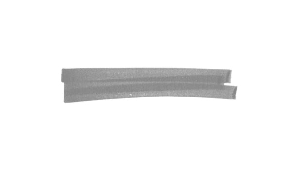 Hand painted marker stripe with grey color - Underline template