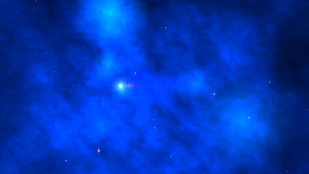 Space Universe With Stars And Galaxies