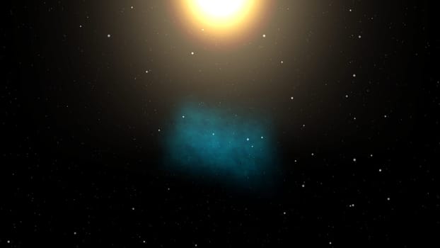 Space Universe With Stars And Galaxies