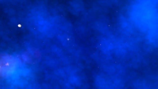 Space Universe With Stars And Galaxies