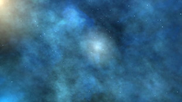 Space Universe With Stars And Galaxies