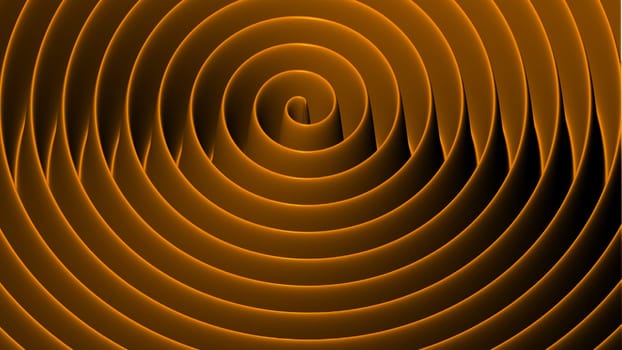 3D illustration rows of colorful stripes rippling