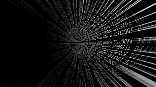 Traveling through a data tunnel