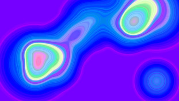 Abstract Cells Metamorphosis 3D illustration