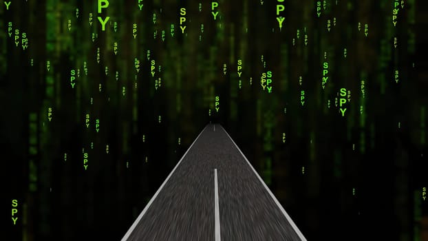 Driving into the spy net world