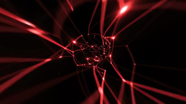 Abstract Plexus Technology Science And Engineering Background.