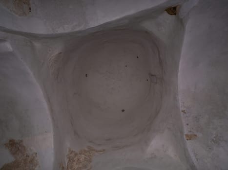 Ceiling of the Church of the Holy Cross, the smallest cathedral in the world, Nin, Croatia.