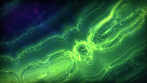Abstract Science Colorful Pattern Background