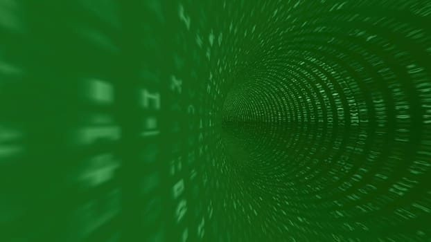 Driving through the binary data tunnel,Driving through the binary data tunnel