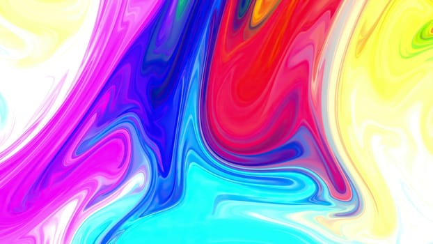 Colorful paint mix with gradient vivid colors,Colorful paint mix with gradient vivid colors