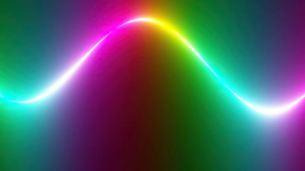 Animation Colorful Abstract Rainbow Spectrum Line ,Animation Colorful Abstract Rainbow Spectrum Line