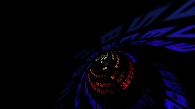 Driving through the binary data tunnel,Driving through the binary data tunnel