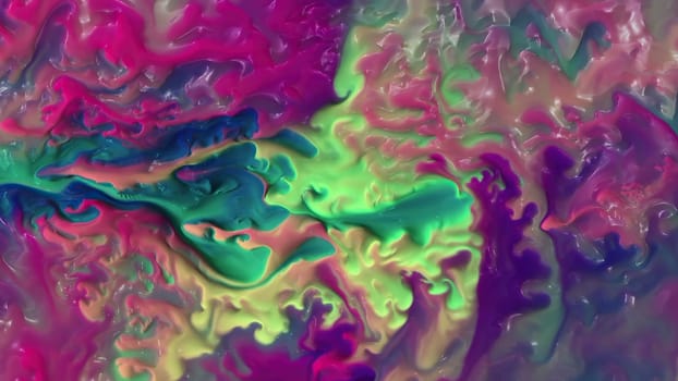 Colorful paint mix with gradient vivid colors,Colorful paint mix with gradient vivid colors