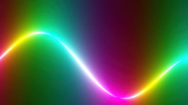 Animation Colorful Abstract Rainbow Spectrum Line ,Animation Colorful Abstract Rainbow Spectrum Line