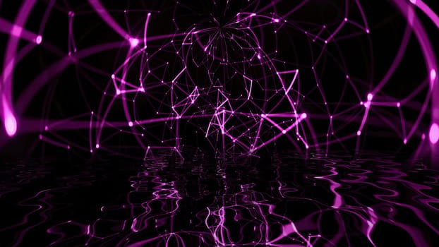 Abstract plexus technology science concept,Abstract plexus technology science concept
