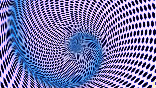 Abstract hypnotic pink and blue spiral tunnel,Abstract hypnotic pink and blue spiral tunnel