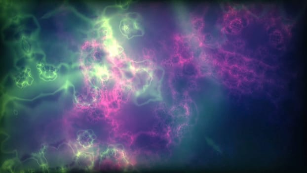 Space Flight Into A Star Field In Galaxy Clouds And Lightning Nebula,Space Flight Into A Star Field In Galaxy Clouds And Lightning Nebula