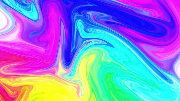 Colorful paint mix with gradient vivid colors,Colorful paint mix with gradient vivid colors