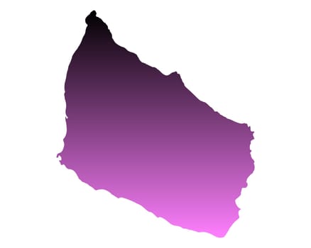 Map of Bornholm