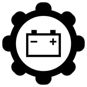Car battery and wheel