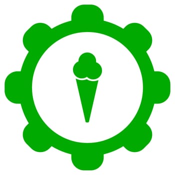 Ice cream and wheel