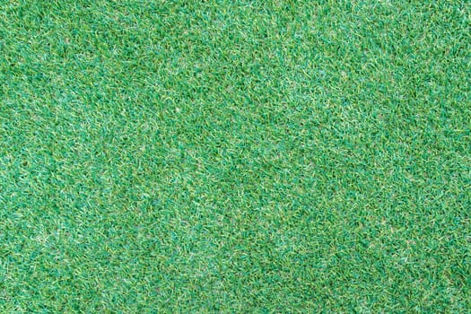 Panorama of New Green Artificial Turf Flooring texture and background seamless.