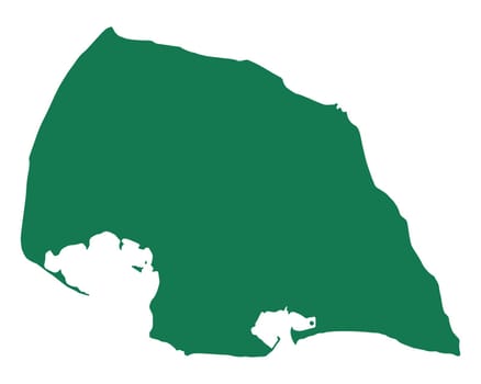 Map of Fehmarn