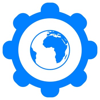 Globe and wheel