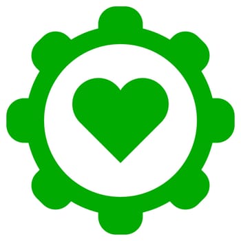 Heart and wheel