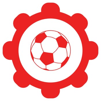 Soccer ball and wheel