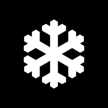 Snow flake and background