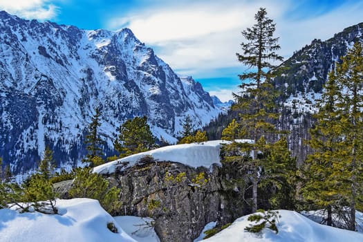 High Tatra Mountains in Slovakia