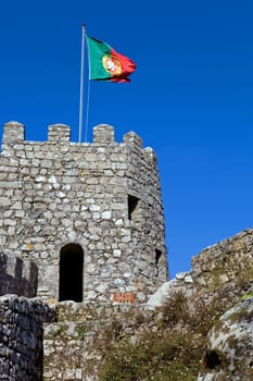 Castelo dos Mouros in the village of Sintra, Portugal