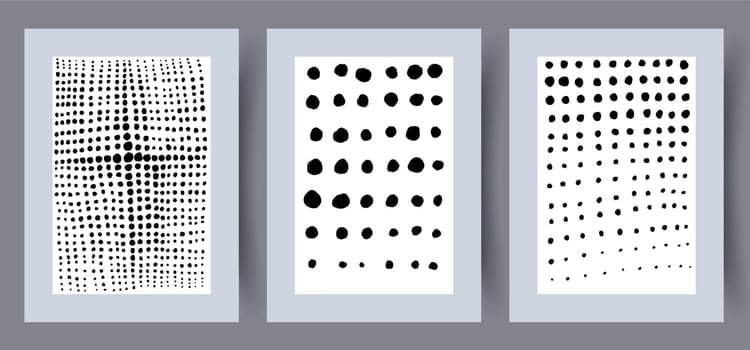 Abstract vector wall art background. Minimalistic abstract wall art background for print. Scandinavian vector style.