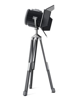 Studio Photography Video Light isolated on white background