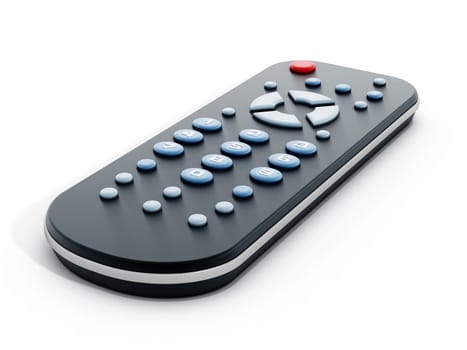 Remote controller isolated on white background