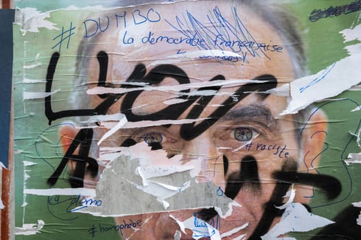 Lyon - Rhone Alpes Auvergne - France - 06 April 2022 - view of the French candidates for the 2022 presidential elections