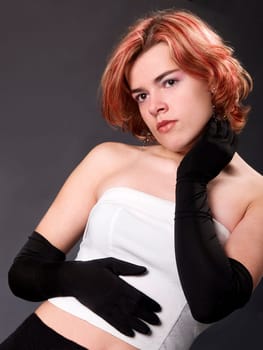 Thoughtful Lady