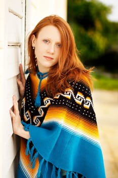 Red-haired beauty