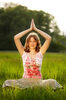 Relaxation with yoga