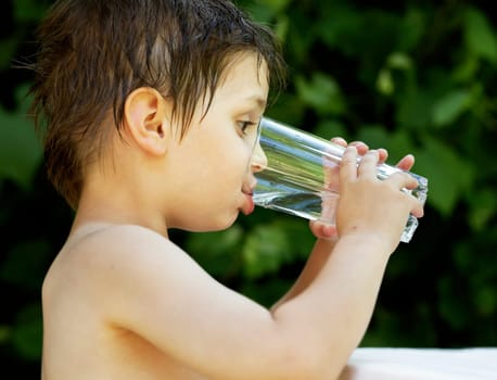 Summer water refreshment