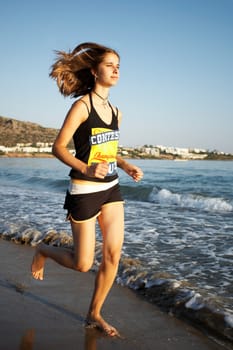 Jogging in the morning light II.