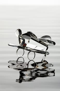 Glass Figure - Airplane