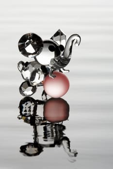 Glass Figure Elephant