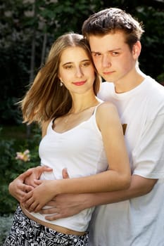 Two lovers in Garden III.