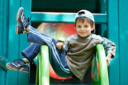 On the children's playground III.