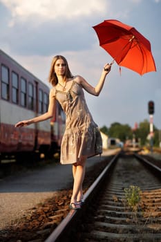 Balancing on the rails I.
