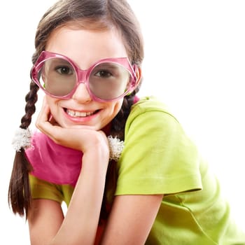 Children's world through rose-colored glasses