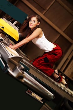 Woman in company XI.